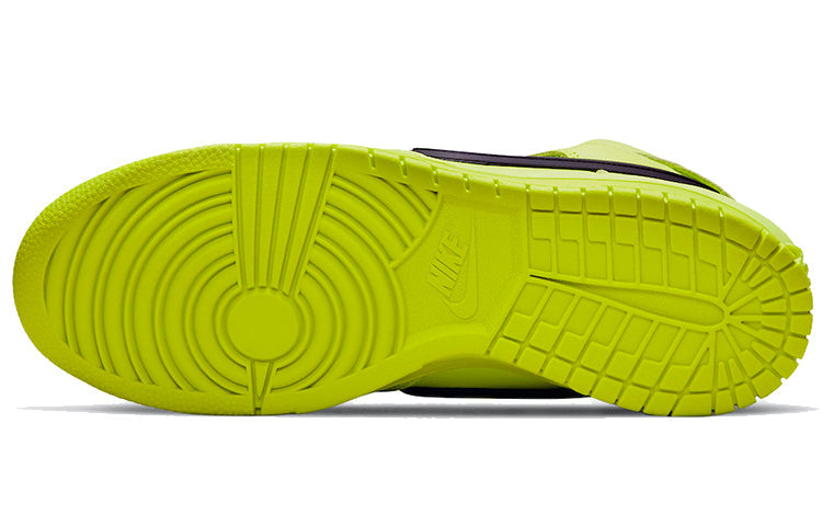 Nike Dunk High AMBUSH Flash Lime CU7544-300 sneakmarks