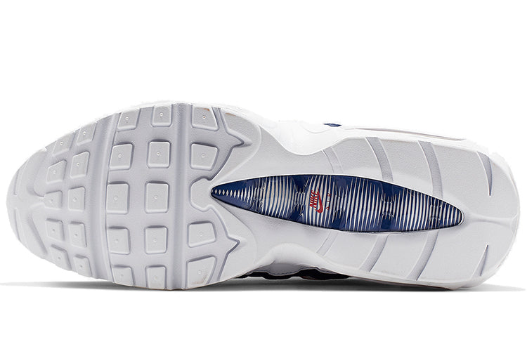 Nike Air Max 95 'USA' White/Gym Red-Deep Royal Blue CJ9926-100 sneakmarks