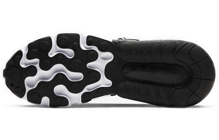 Nike Womens Air Max 270 React 'Black White' Black/Black/Black/White CI3899-002 KICKSOVER