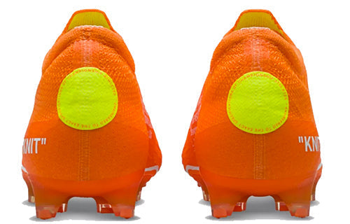 Nike OFF-WHITE x Mercurial Vapor 360 'Orange' Orange/White-Blue-Yellow AO1256-810 sneakmarks