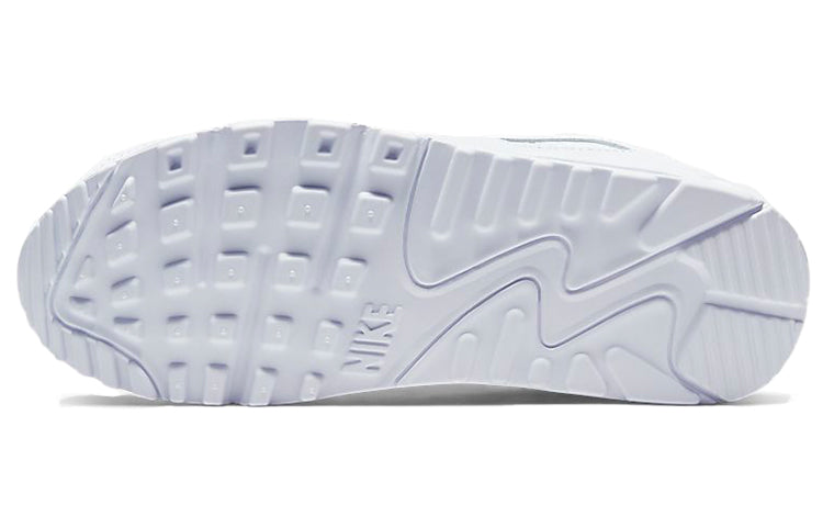 Nike Womens Air Max 90 'White' White/White/Wolf Grey/White CQ2560-100 KICKSOVER