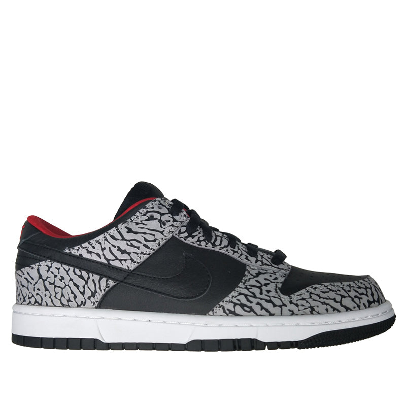 Nike ID Supreme Dunk Low Black Cement 628307-991 sneakmarks