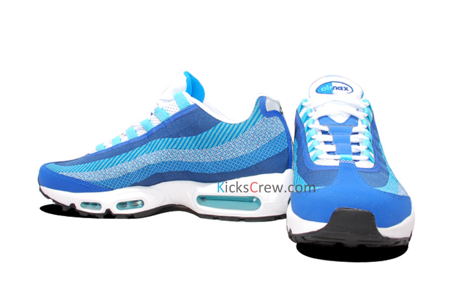 Nike Air Max 95 Jacquard Photo Blue Game Royal 644793-400 sneakmarks