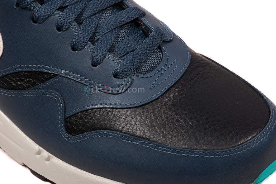 Nike Air Max 1 LTR Black Magnet Grey 654466-002 KICKSOVER