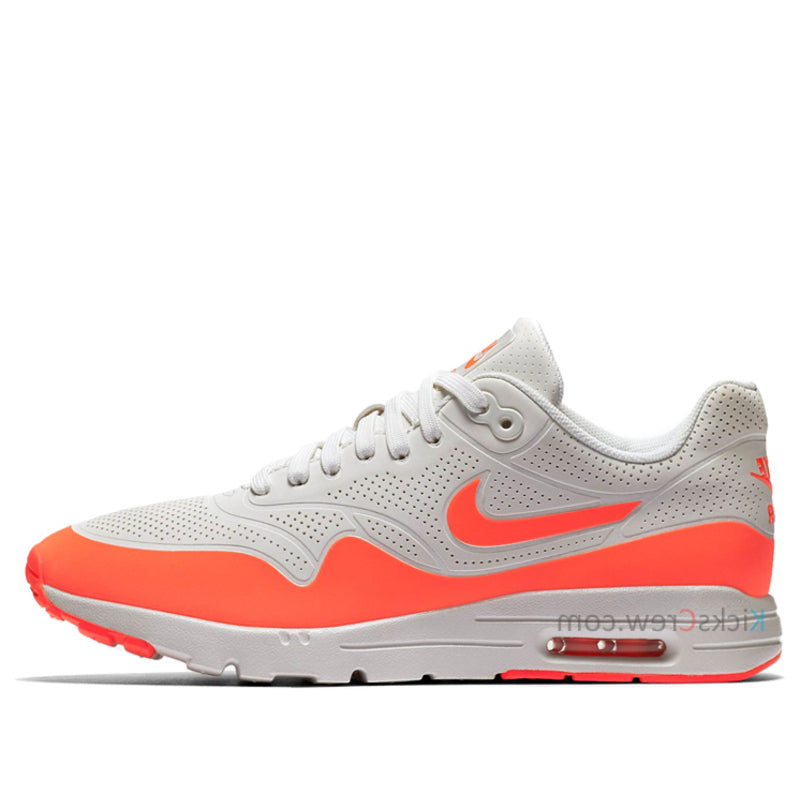 Nike Womens Air Max 1 Ultra Moire Summit White Total Crimson 704995-103 KICKSOVER