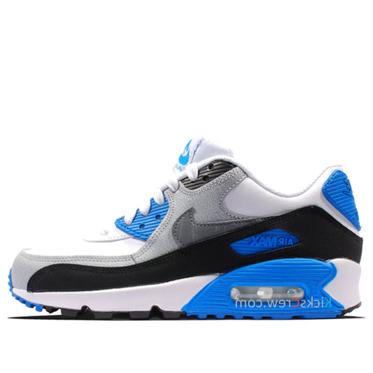Nike Air Max 90 LTR Leather GS White Photo Blue 724821-101 KICKSOVER