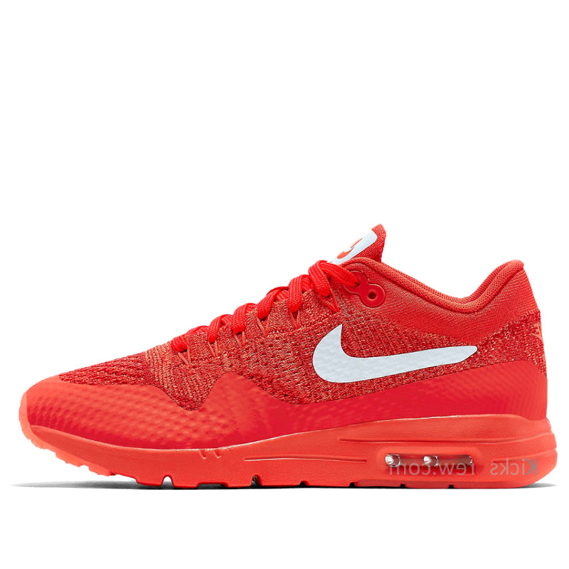 Nike Womens Air Max 1 Ultra Flyknit Bright Crimson 843387-601 KICKSOVER