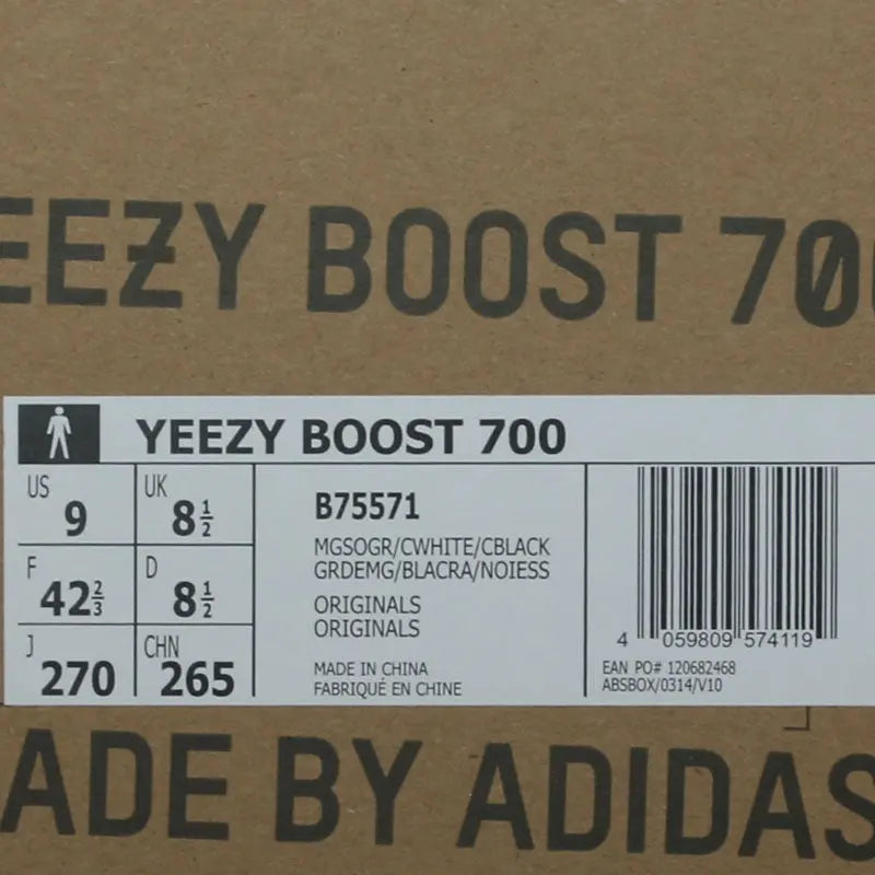 Adidas Yeezy Boost 700 Wave Runner B75571 sneakmarks