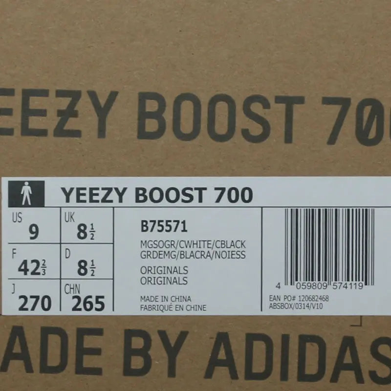 Adidas Yeezy Boost 700 Wave Runner B75571 â TELATAPA