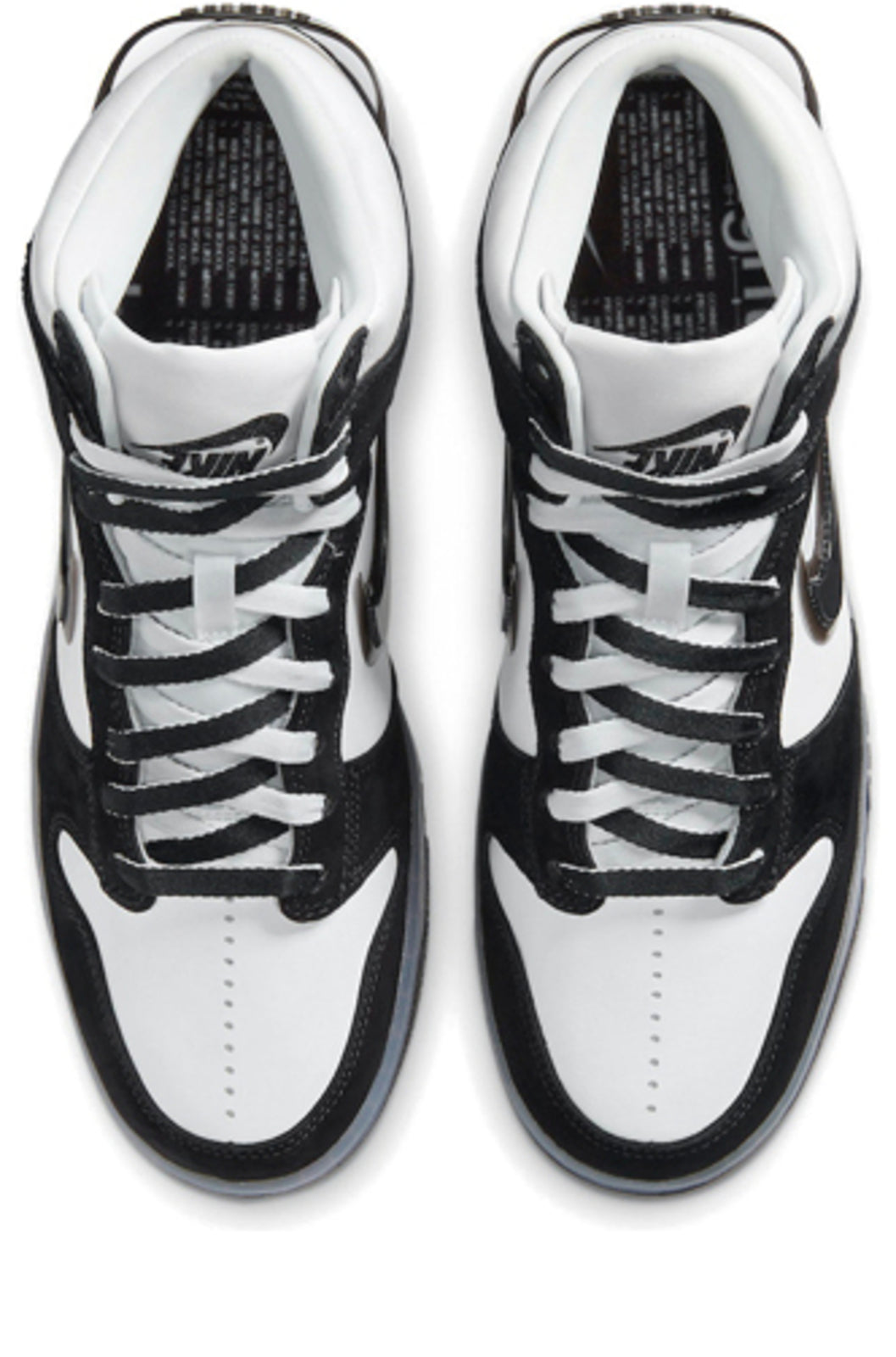 Nike Slam Jam x Dunk High Clear Black DA1639-101 sneakmarks
