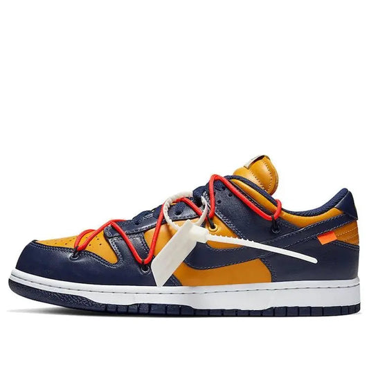 Nike Dunk Low LTHR OW Off-White - Michigan CT0856-700 sneakmarks