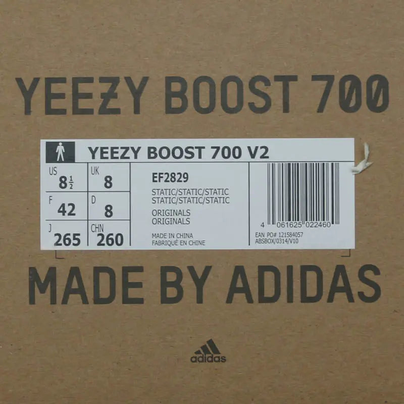 adidas Yeezy Boost 700 V2 Static EF2829 sneakmarks