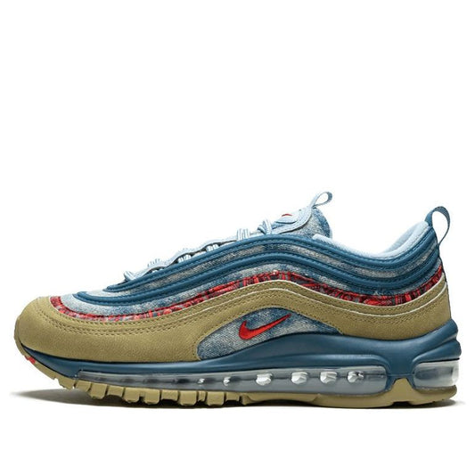 Nike Air Max 97'Wild West' GS Parachute Beige/University Red-Thunderstorm-Lite Armory Blue-Sail BV6374-200 KICKSOVER