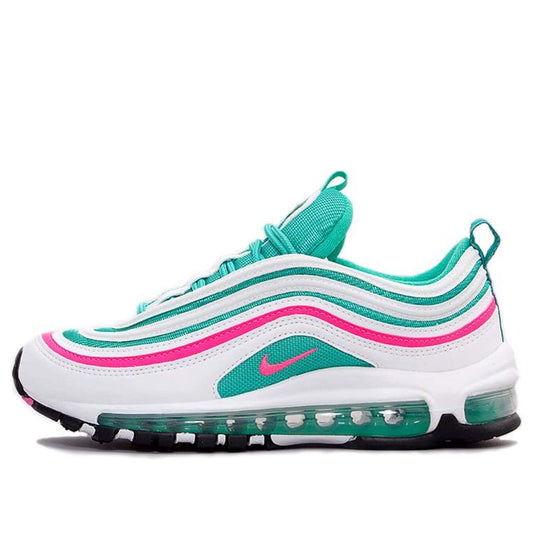 Air Max 97'South Beach' GS White/Pink Blast-Kinetic Green 921522-101 KICKSOVER