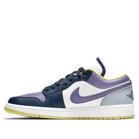 Womens WMNS Air Jordan 1 Low SE Mismatched - Purple Magenta DJ4342-400