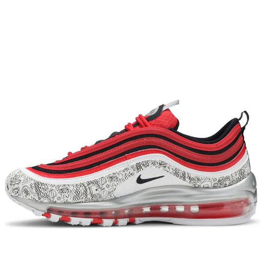 Nike Jayson Tatum x Air Max 97 GS 'Saint Louis Roots' University Red/Black-White CJ9891-600 KICKSOVER