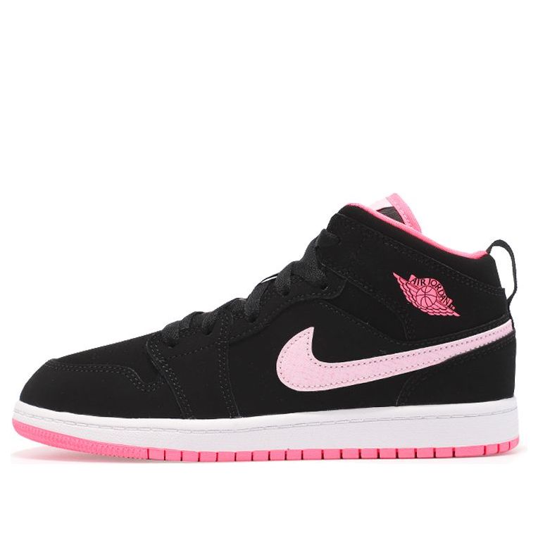 Air Jordan 1 Mid PS 'Black Digital Pink' Black/Digital Pink/White/Pink Foam 640737-066