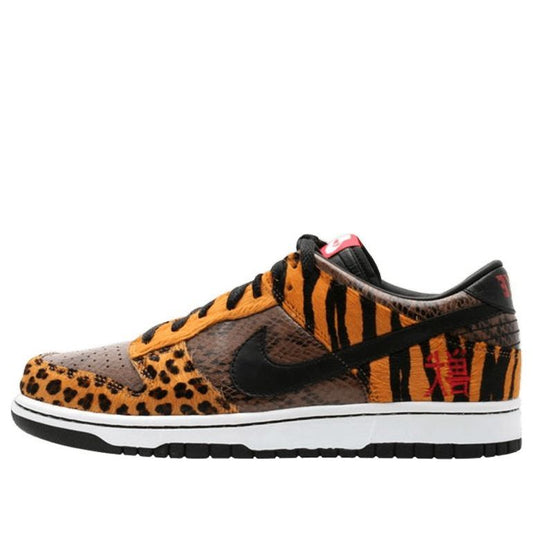 Nike Dunk Low Premium 'Beast Pack' Black/Black-Safari 312919-001 sneakmarks