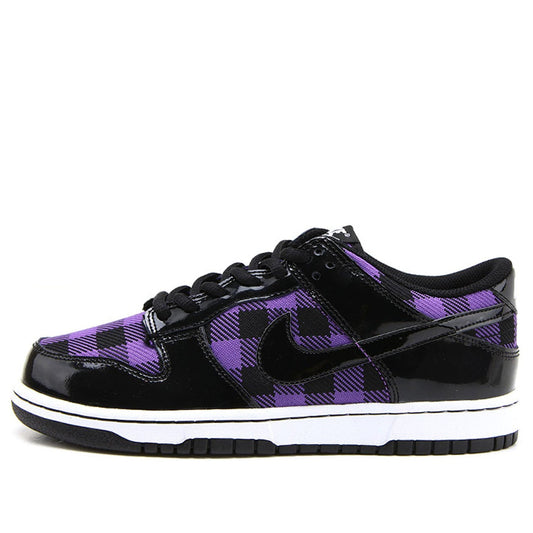 Nike Dunk Low Purple Plaid (GS) 309601-050 sneakmarks