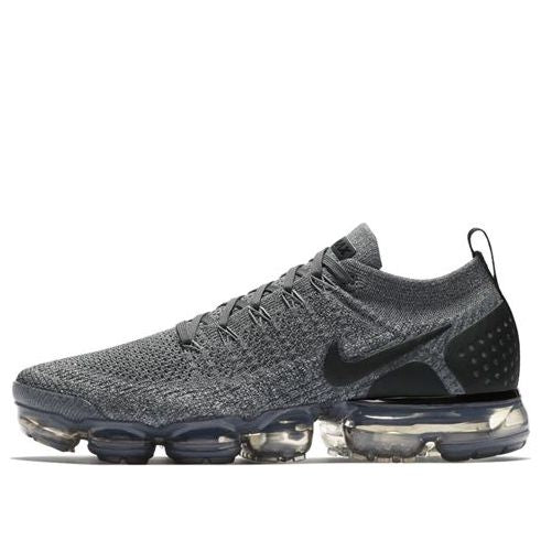 Nike Air Vapormax Flyknit 2 'Wolf Grey' Dark Grey/Black-Wolf Grey 942842-002 KICKSOVER