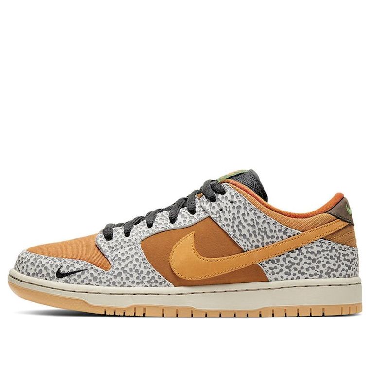 Nike SB Skateboard Dunk Low Pro ISO Safari CD2563-002 sneakmarks