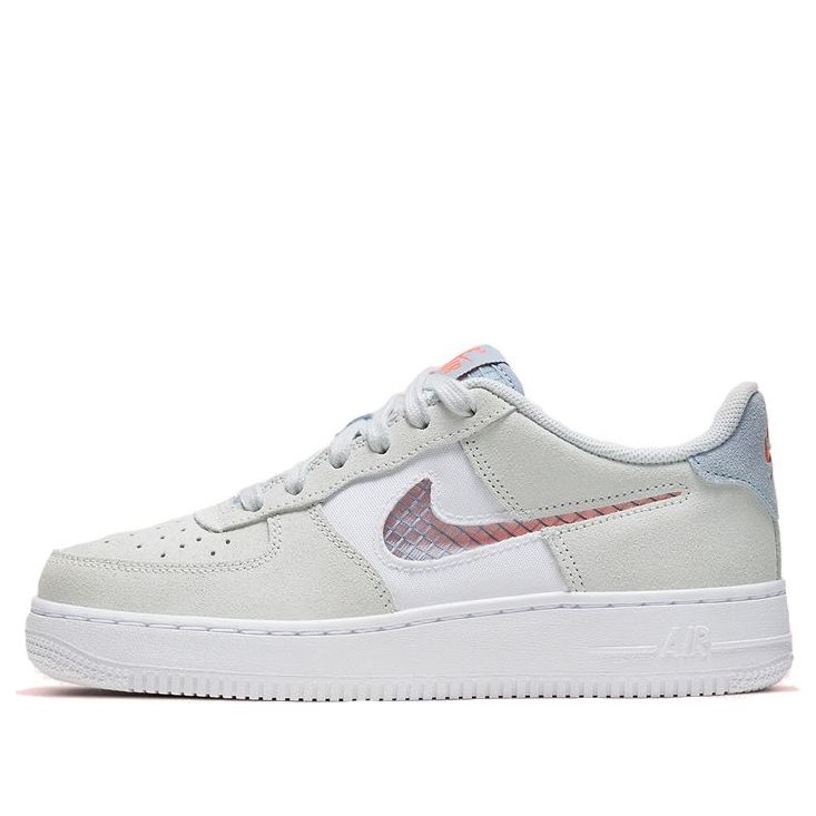 Nike Air Force 1 Low'Transparent White Swoosh' GS CJ4093-001 KICKSOVER