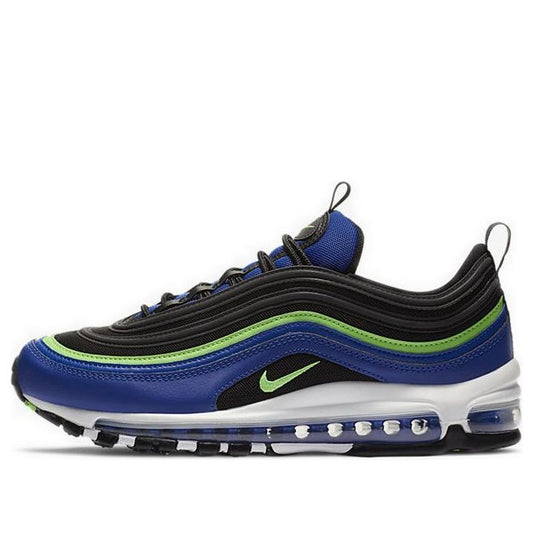 Nike Air Max 97 'Royal Blue Neon' Hyper Blue/Black/White/Green Strike CW5419-400 KICKSOVER