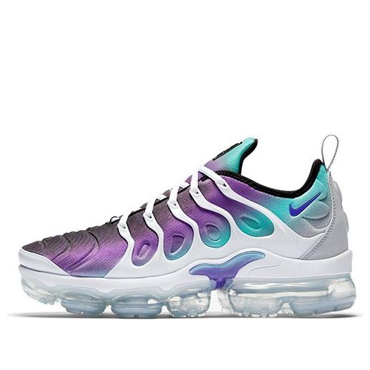 Nike Air VaporMax Plus 'Grape' White/Fierce Puruple-Aurora Green-Black 924453-101 KICKSOVER