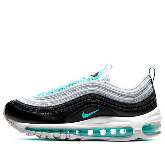 Nike Womens Air Max 97 'Platinum Aurora Green' Pure Platinum/Aurora Green/Black/White 921733-065 KICKSOVER