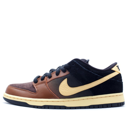 Nike Dunk Low Premium SB Skateboard 'Black And Tan' Pecan/Chamois-Black-Brq Brown 313170-270 sneakmarks