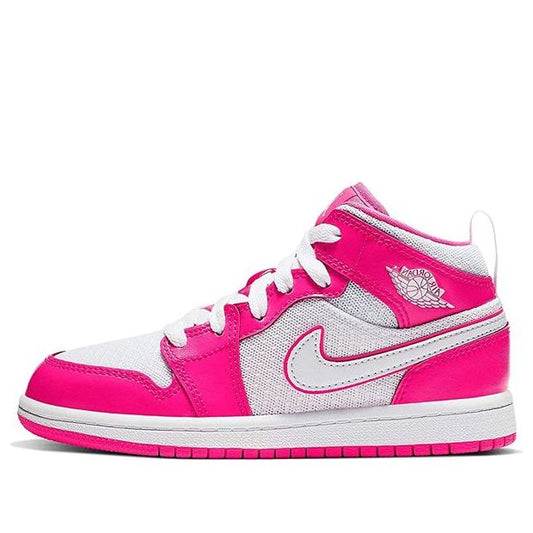 Air Jordan 1 Mid PS 'Hyper Pink' Hyper Pink/White/White 640737-611