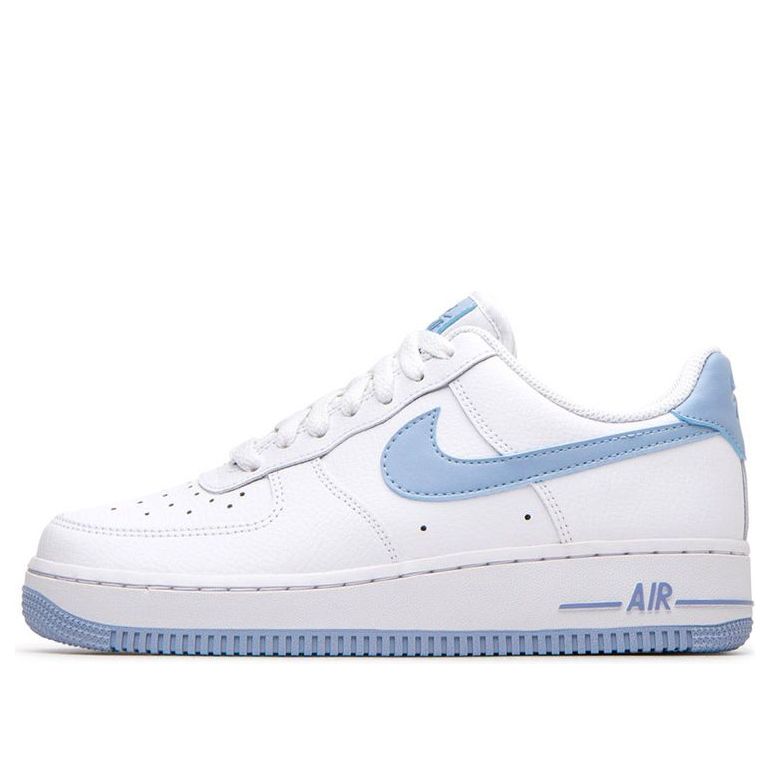 Nike Womens Air Force 1 Low '07 Patent 'Light Armory Blue' White/Light Armory Blue AH0287-104 KICKSOVER