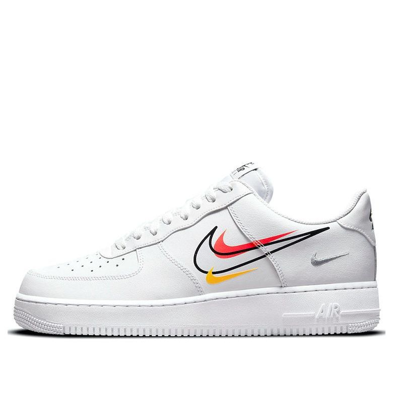 Nike Air Force 1 Low Multi Swoosh Multi-Swoosh White DM9096-100 KICKSOVER