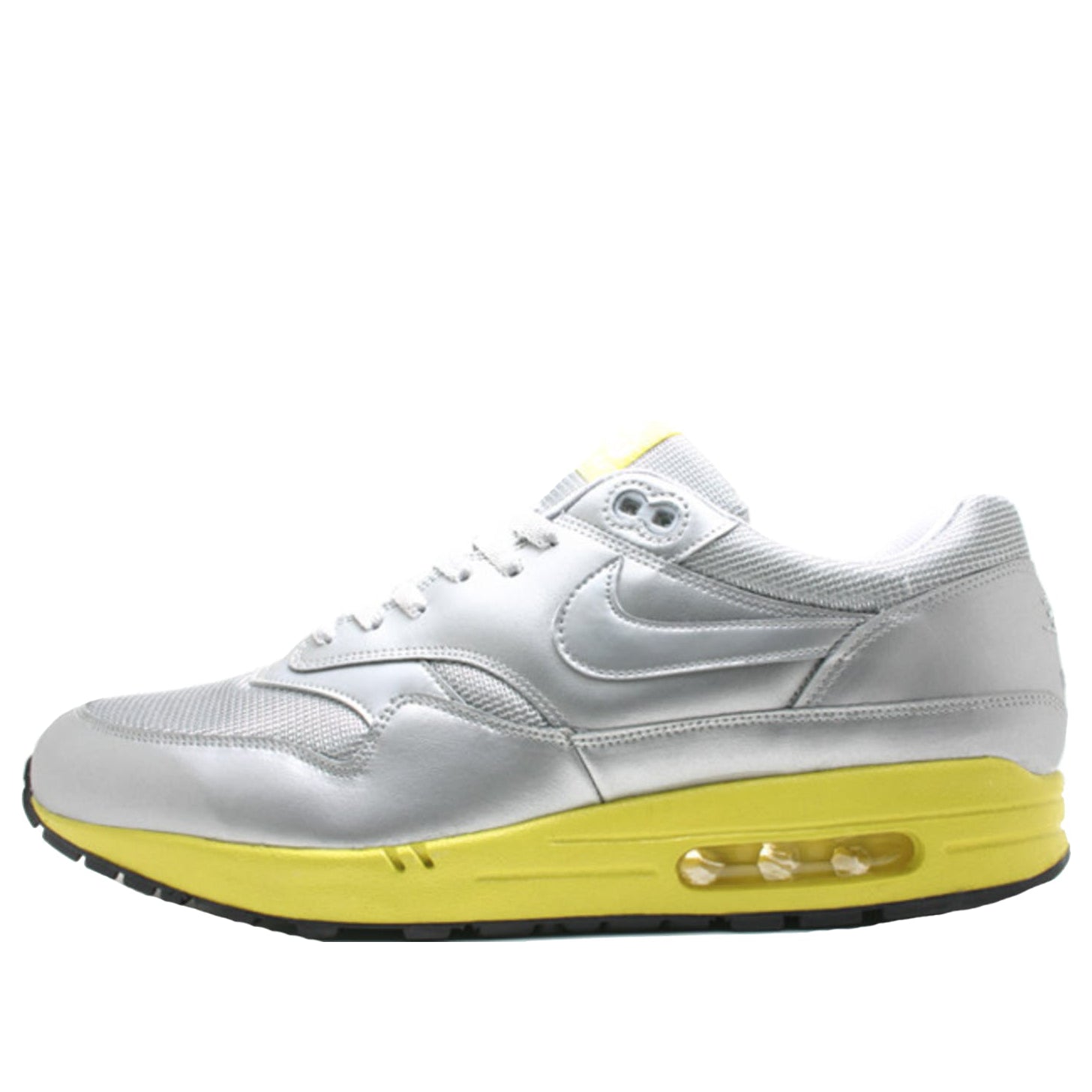 Nike Air Max 1 Premium 'CMYK Pack' Metallic Silver/Metallic Silver/Zest/Anthracite 309717-002 KICKSOVER