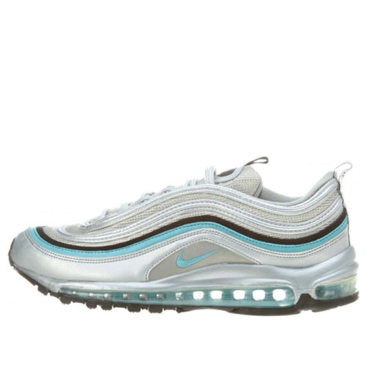 Nike Air Max 97 Mtllc Slvr/Mtllc Slvr-Mnrl Bl 312641-018 KICKSOVER