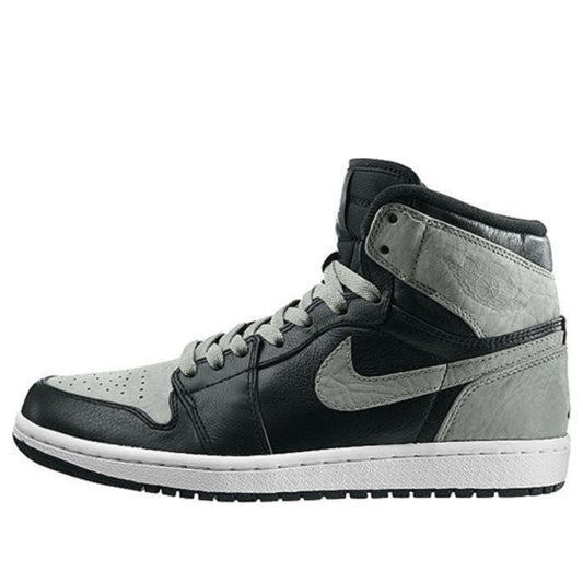 Air Jordan 1 Retro High 'Shadow' 2009 Black/Shadow Grey-White 332550-001