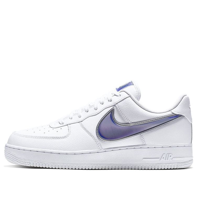 Nike Air Force 1 Low 'Oversized Swoosh' white/racer blue AO2441-101 KICKSOVER