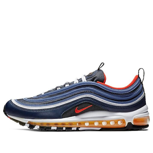 Nike Air Max 97 Midnight Navy Habanero Red 921826-403 KICKSOVER