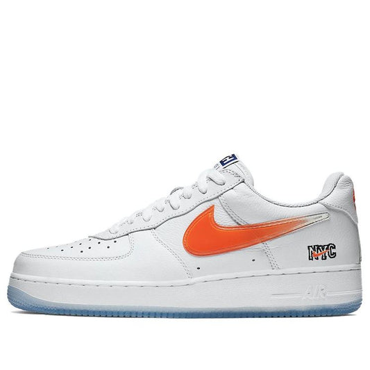 Nike Kith x Air Force 1 Low White/Rush Blue/White/Brilliant Orange CZ7928-100 KICKSOVER