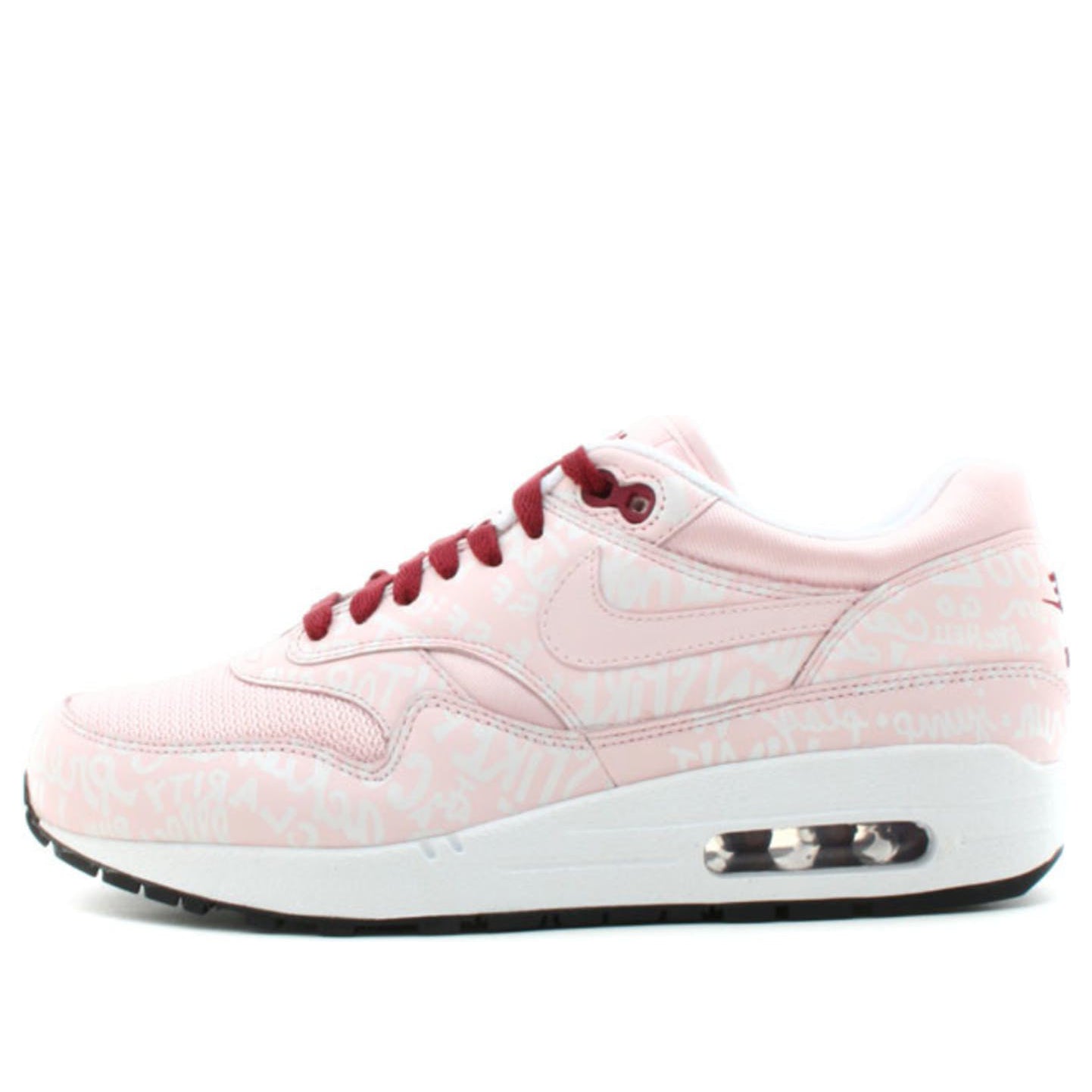 Nike Air Max 1 'Powerwall - Aluminum Pink' Aluminum Pink/Aluminum Pink/White 314199-661 KICKSOVER