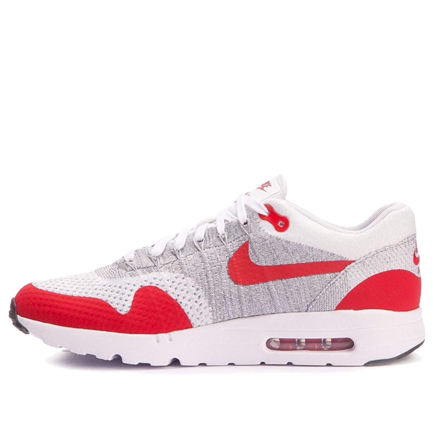 Nike Air Max 1 Ultra Flyknit White University Red 843384-101 KICKSOVER