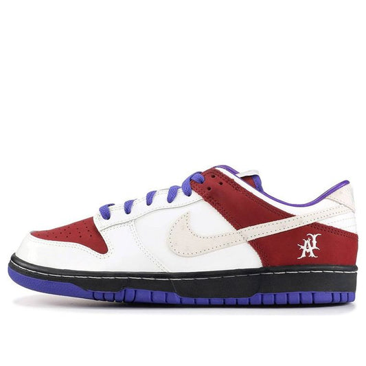 Nike Dunk Low Id 'White Dunk Los Angeles' White/Purple/Mustard 313466-992 sneakmarks