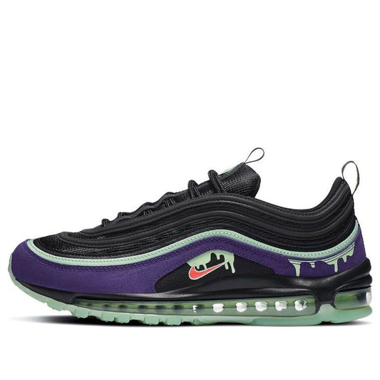 Nike Air Max 97 'Halloween Slime' Black/Flash Crimson/Court Purple DC1500-001 KICKSOVER