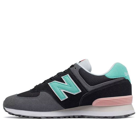 New Balance 574 'Marbled Street' Black/Light Tidepool ML574UJC KICKSOVER