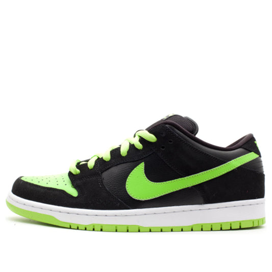 Nike Dunk Low Pro SB Skateboard 'Neon J-Pack' Black/Chartreuse 304292-019 sneakmarks