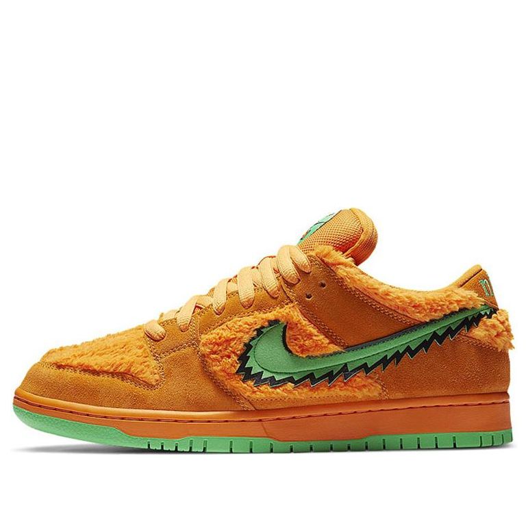 Nike SB Skateboard Dunk Low Grateful Dead Bears - Orange CJ5378-800 sneakmarks