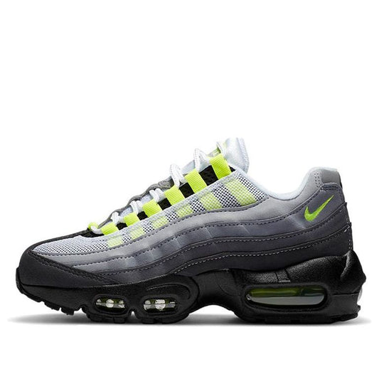 Nike Air Max 95 OG GS 'Neon' 2020 Black/Neon Yellow/Light Graphite CZ0910-001 sneakmarks