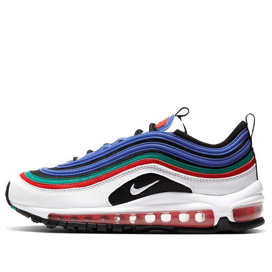 Nike Air Max 97 GS 'White Multi' White/Multi-Color/Hyper Blue CW7013-100 KICKSOVER