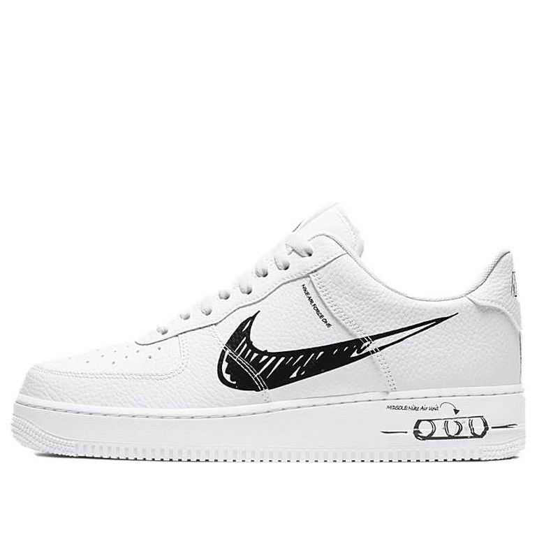 Nike Air Force 1 Low Sketch - Black CW7581-101 KICKSOVER