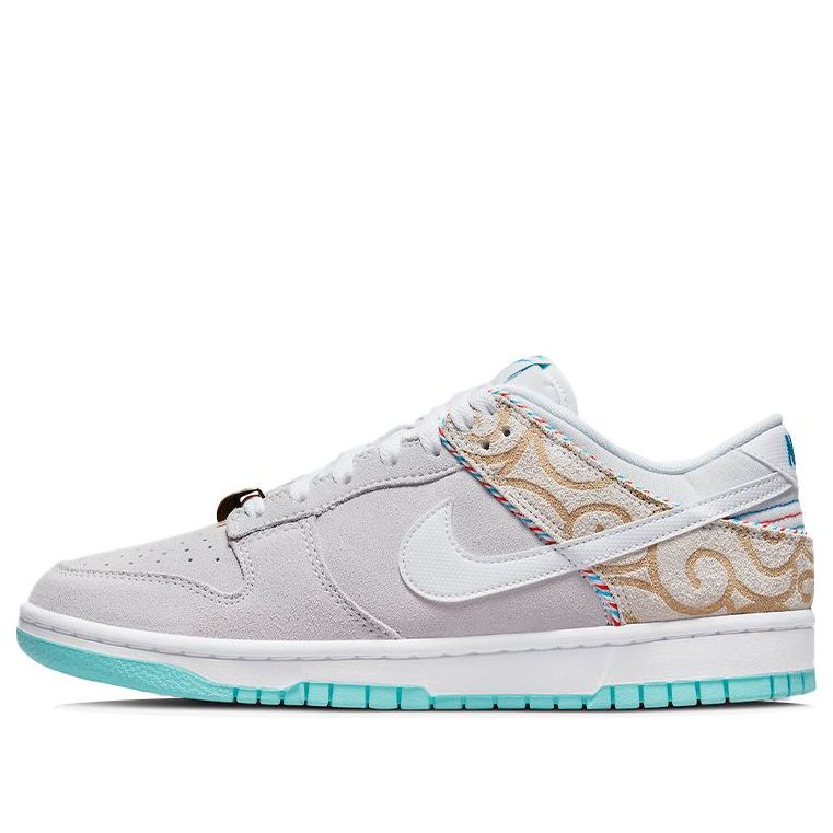 Nike Dunk Low Barber Shop DH7614-500 sneakmarks